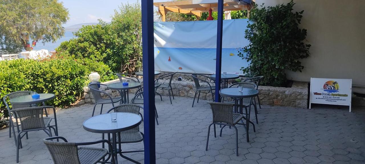 Paralia Irion Vikos Beach Apartments מראה חיצוני תמונה